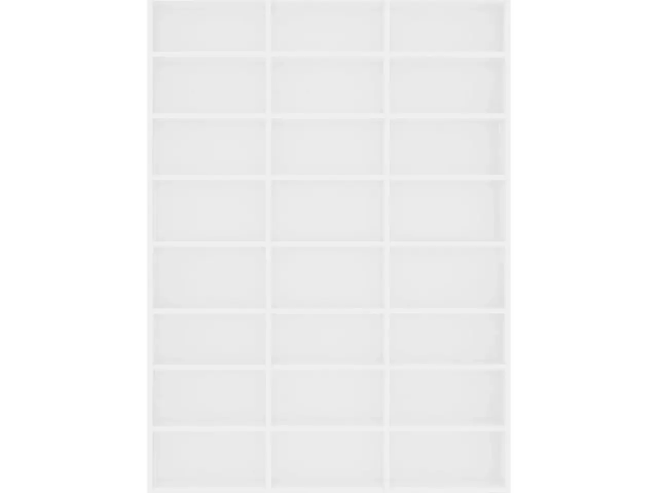 Billede 4 - CD-reol 102 x 23 x 177,5 cm - hvid