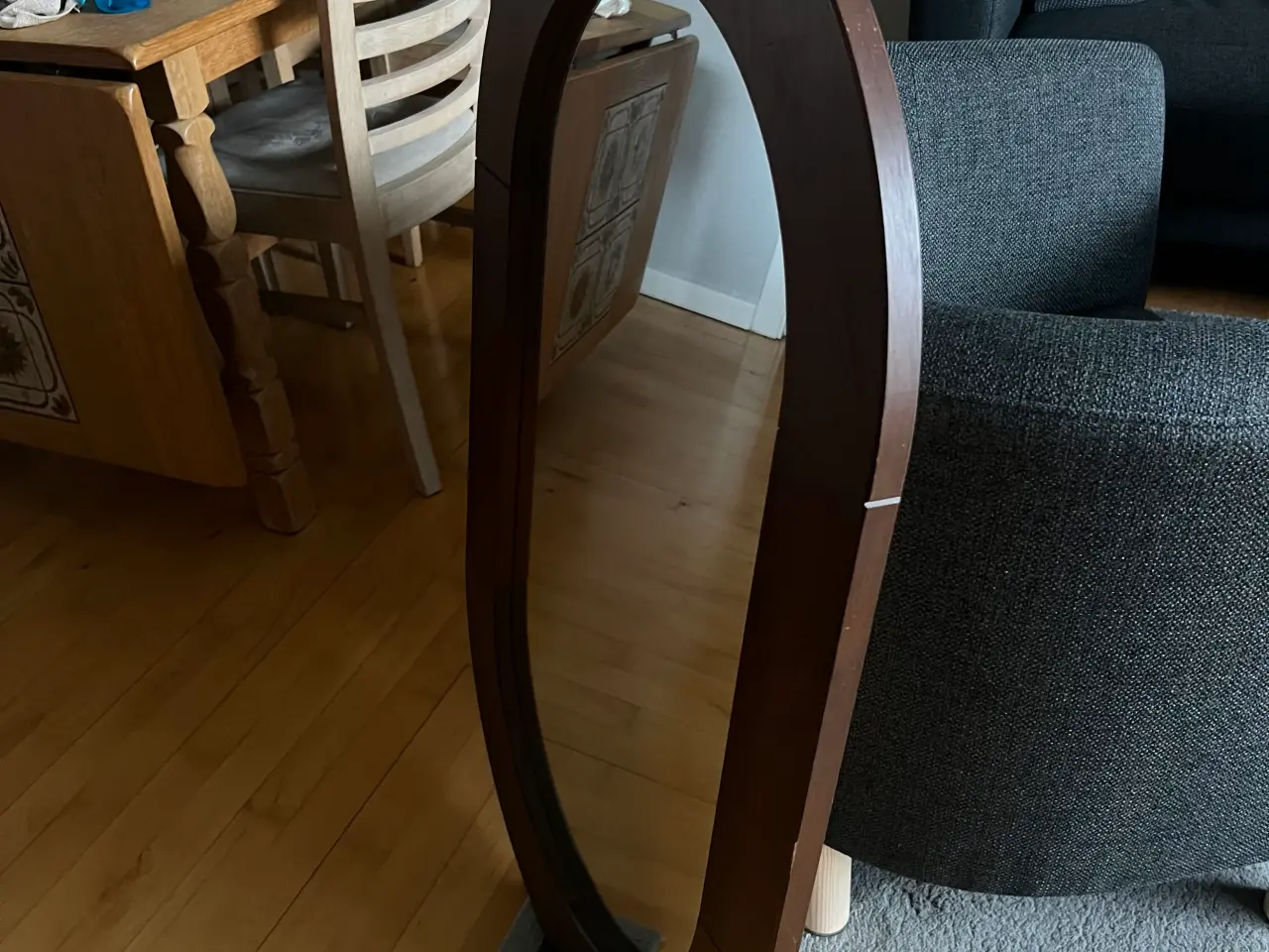 Billede 2 - Teak spejl fra 1970erne