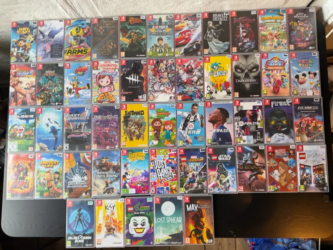 Billede 2 - Over 100 Nintendo Switch spil til Seperate priser