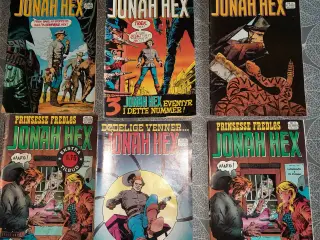 9 stk Jonah hex tegneserie