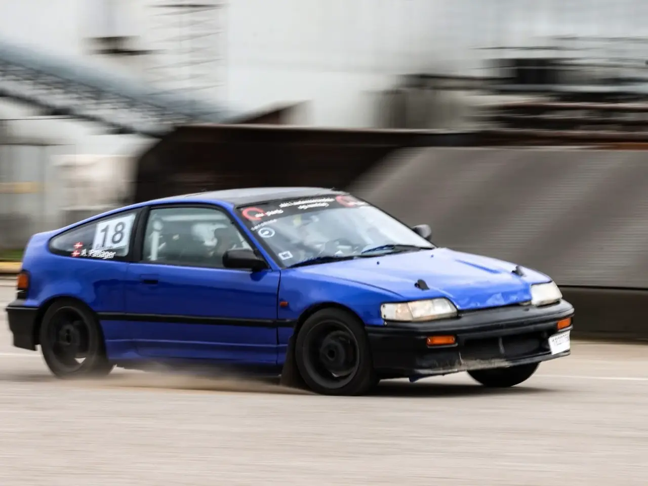 Billede 1 - Honda Crx rallybil
