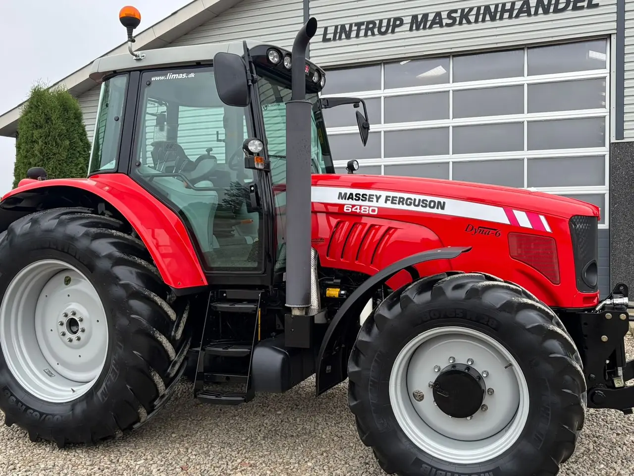 Billede 17 - Massey Ferguson 6480 Dyna 6 med frontlift Meget Veldholdt