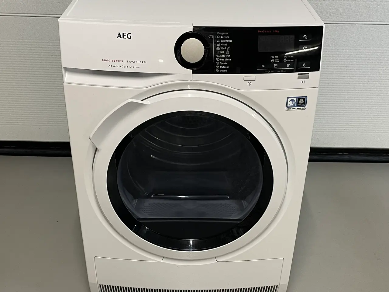 Billede 1 - AEG Kondens Tørretumbler T8DEM842E