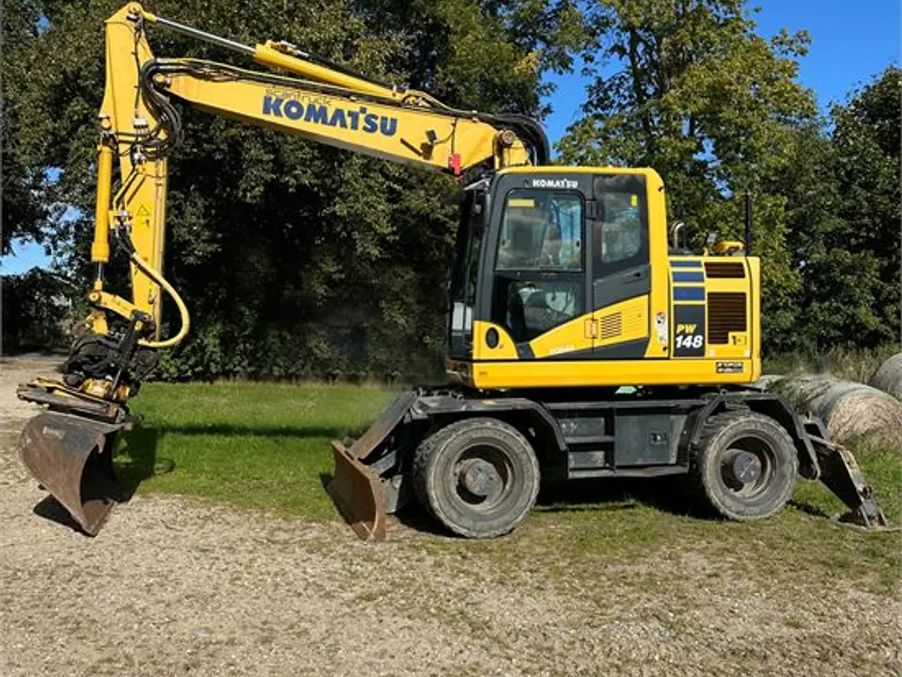 Billede 2 - Komatsu PW148-11 - 15 ton - Engcon Rotortilt