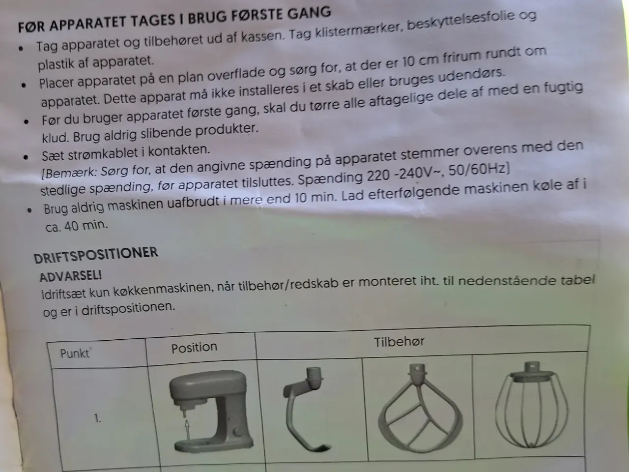 Billede 3 - Røremaskine og fodbad