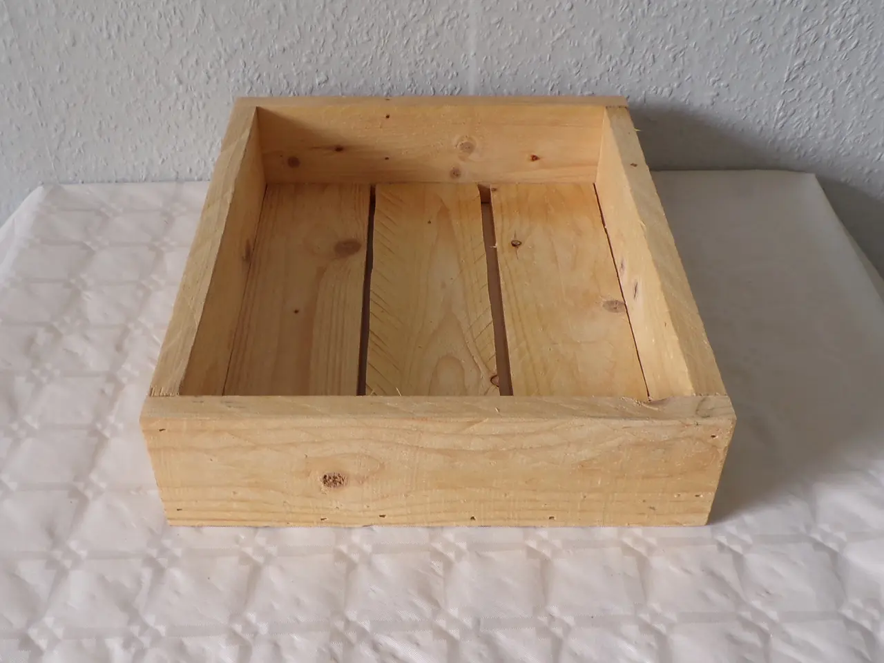 Billede 5 - Bakke i genbrugstræ 33,4 x 27 cm