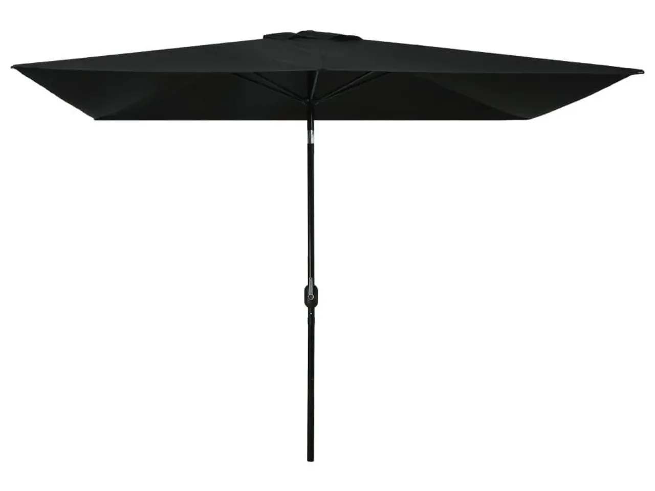Billede 1 - Parasol 300x200 cm metalstang sort