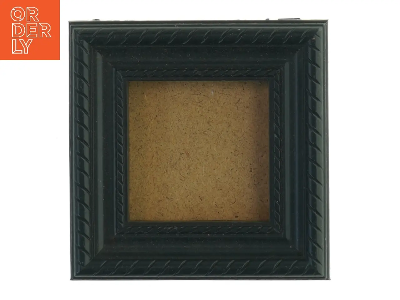 Billede 1 - Lille sort billedramme (str. 12x12 cm)