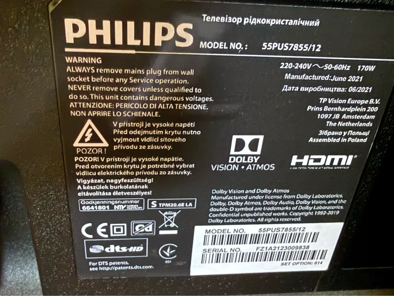 Billede 4 - Philips 55” Smart TV
