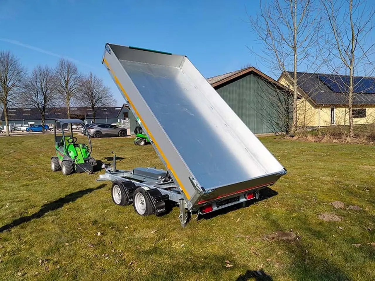 Billede 1 - EDUARD trailer 3318-3500.63 EL tip m/Ramper og støtteben