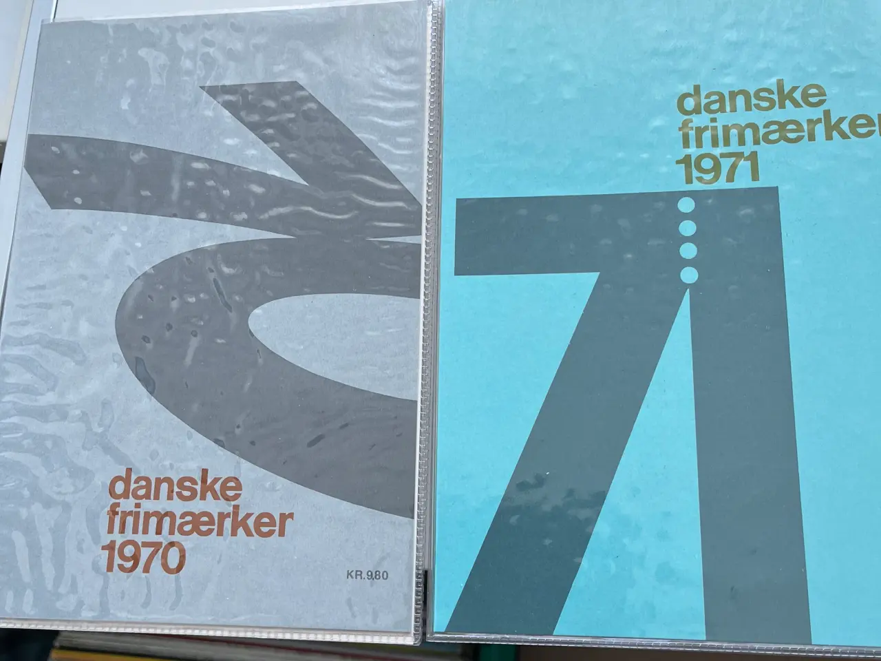 Billede 1 - Danske frimærker årsmapper 70-85