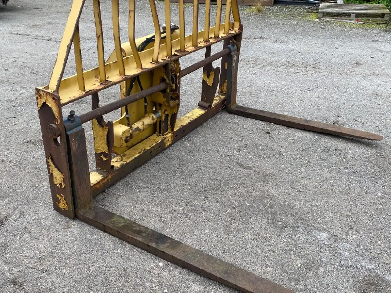 Billede 2 - Pallegafler med hydraulisk sideforskydning