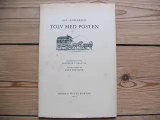 H.C. Andersen (1805-1875). Tolv med Posten