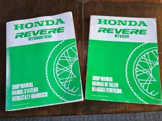 Honda NTV værkstedshåndbog