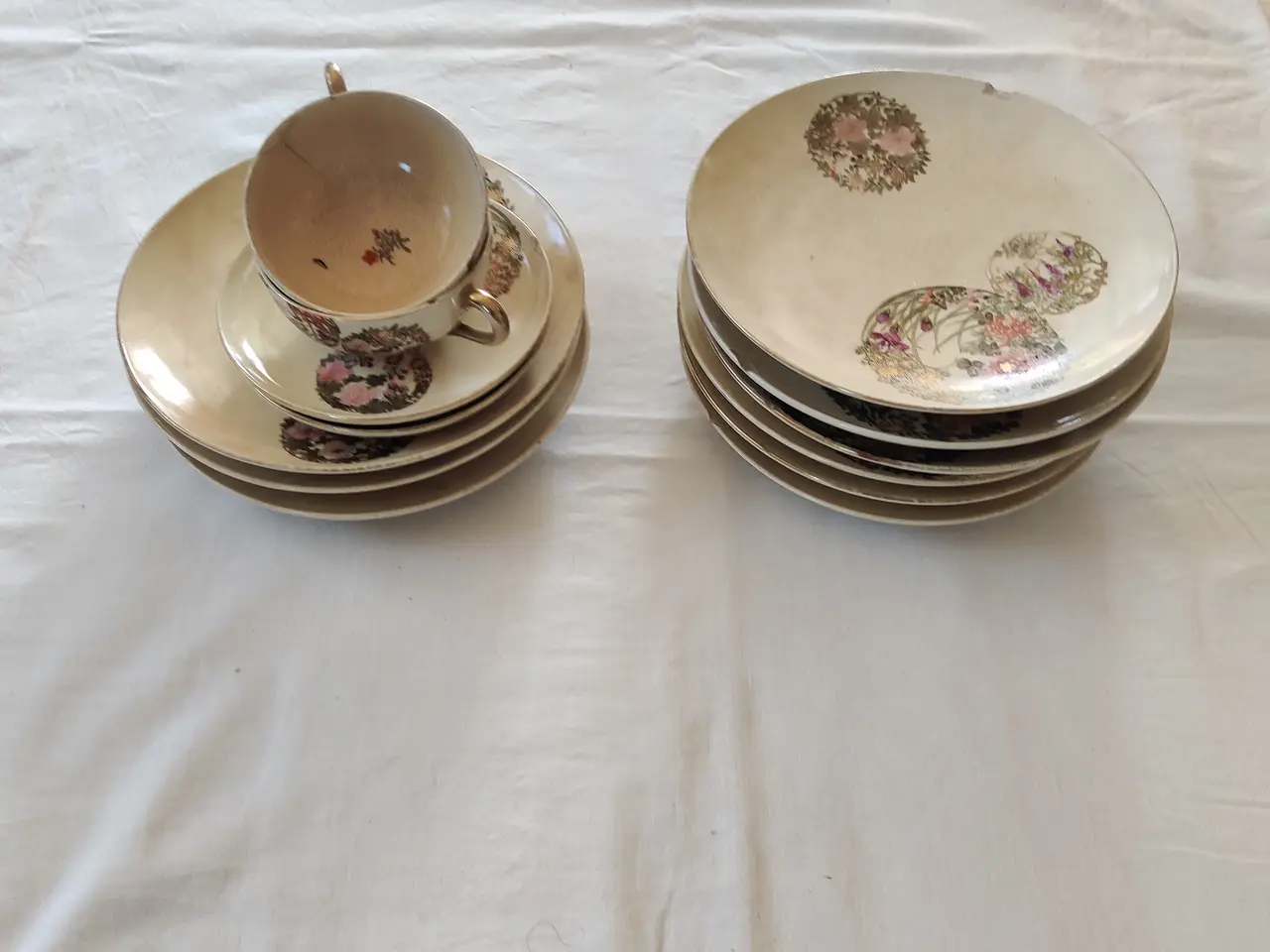 Billede 7 - Sjældent japansk high-tea fra start 1900tallet