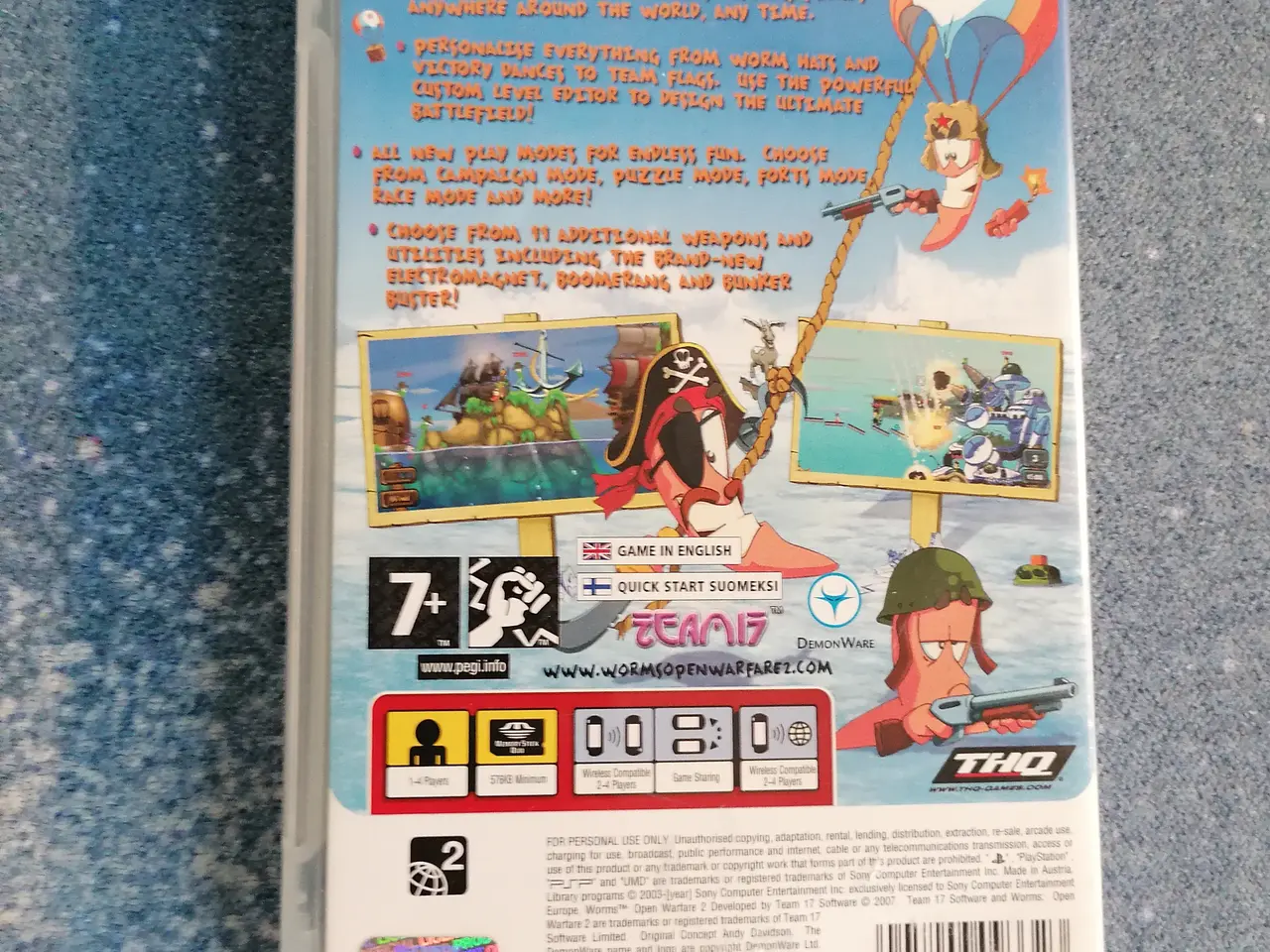 Billede 2 - Worms: Open Warfare 2