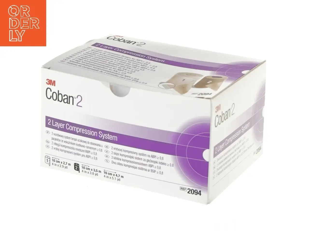 Billede 1 - 3M Coban2 kompressionssystem fra 3M (str. 16x11,5 cm)