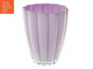 Violet vase (str. Ø 14 cm højde 17 cm)