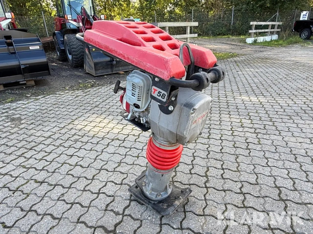 Billede 2 - Pladevibrator Swepoc T58 Jordloppe