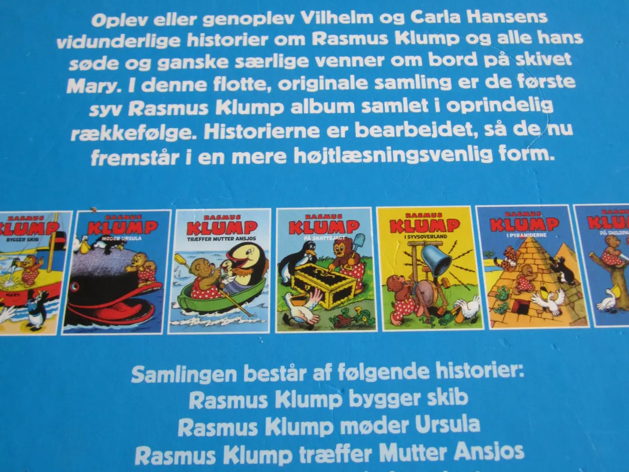 Billede 2 - RASMUS KLUMP Bygger skib.