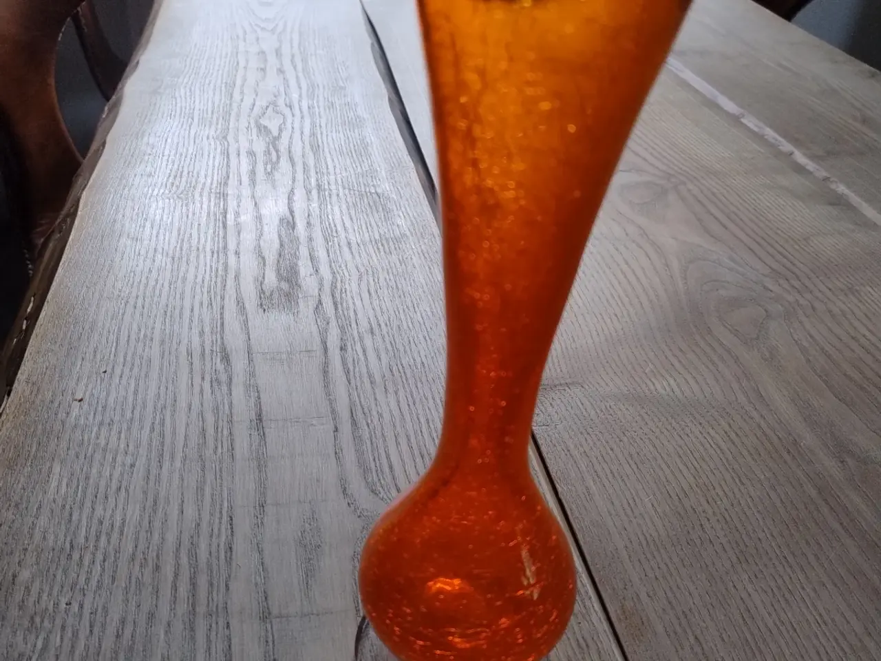 Billede 2 - Orange vintage vase 