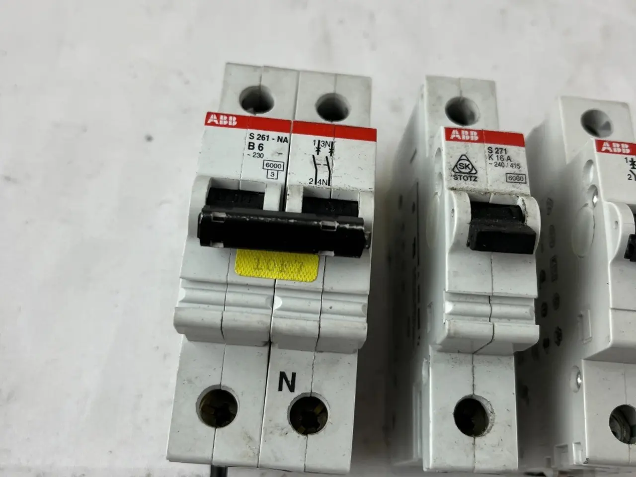 Billede 3 - ABB S261-NA B6 S271 K16A S201 C4 automatsikring