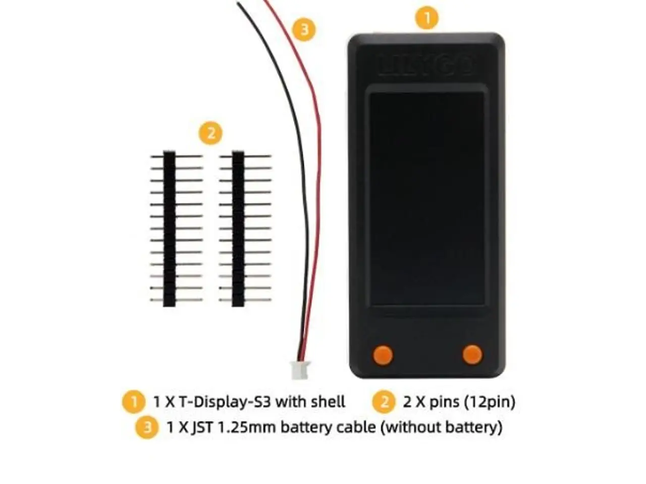 Billede 3 - LILYGO T-Display-S3 ESP32-S3 Udviklingskort