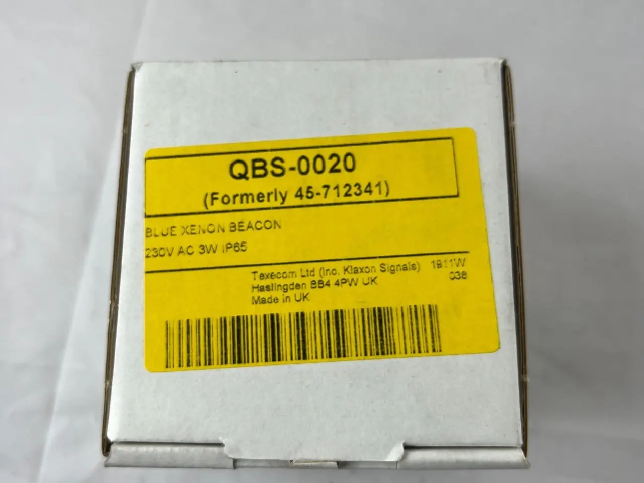 Billede 2 - Klaxon QBS‑0020 Flashguard Blue Xenon Beacon 230V