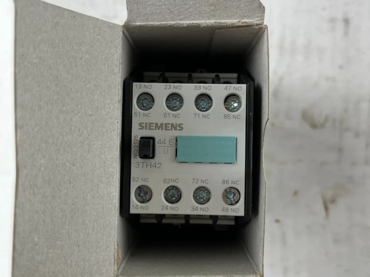 Billede 5 - Siemens 3TH4293-0AP0 kontaktor relæ 4NO/4NC 230VAC