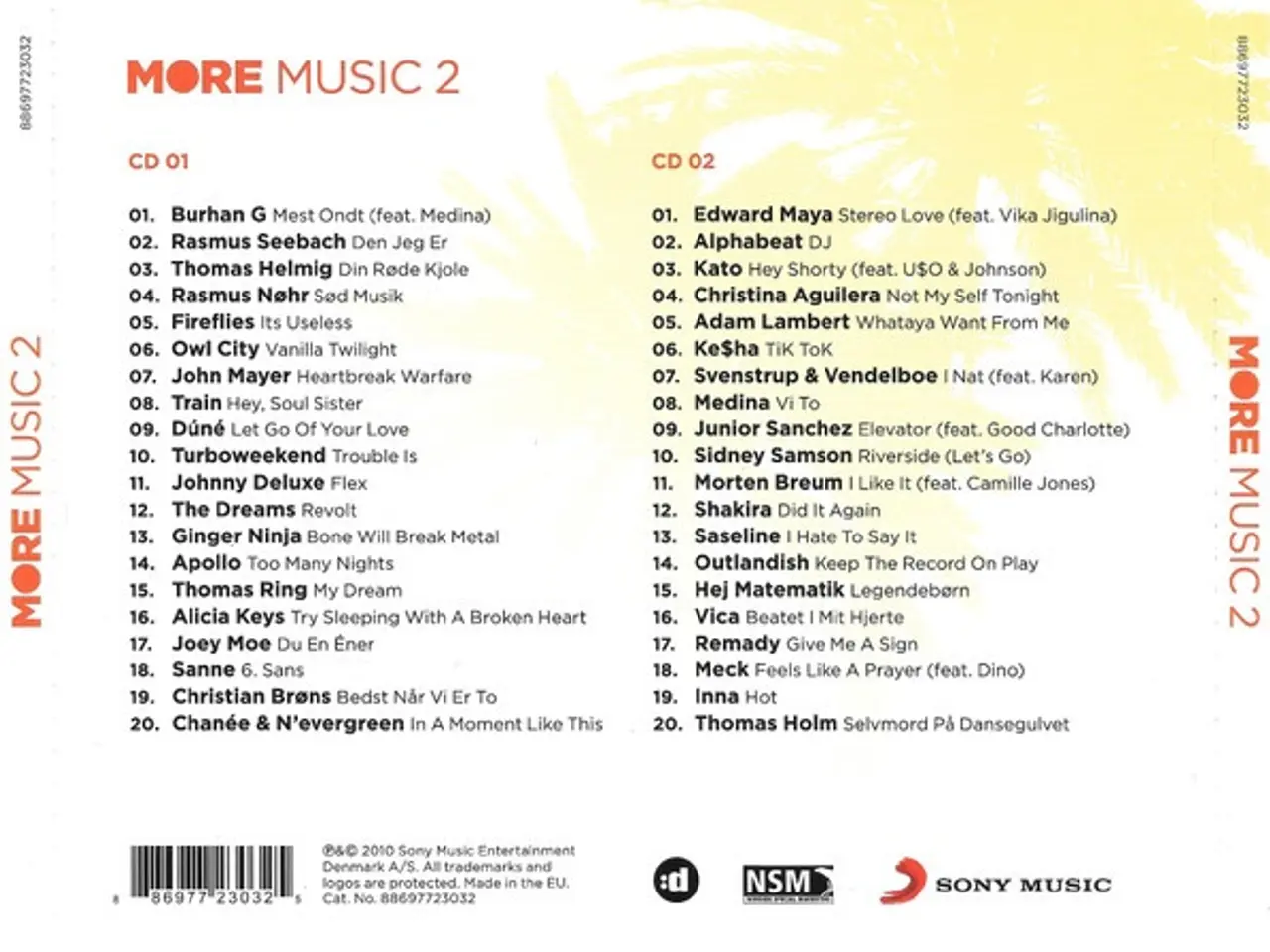 Billede 2 - Diverse kunstnere – More Music 2 – 2CD