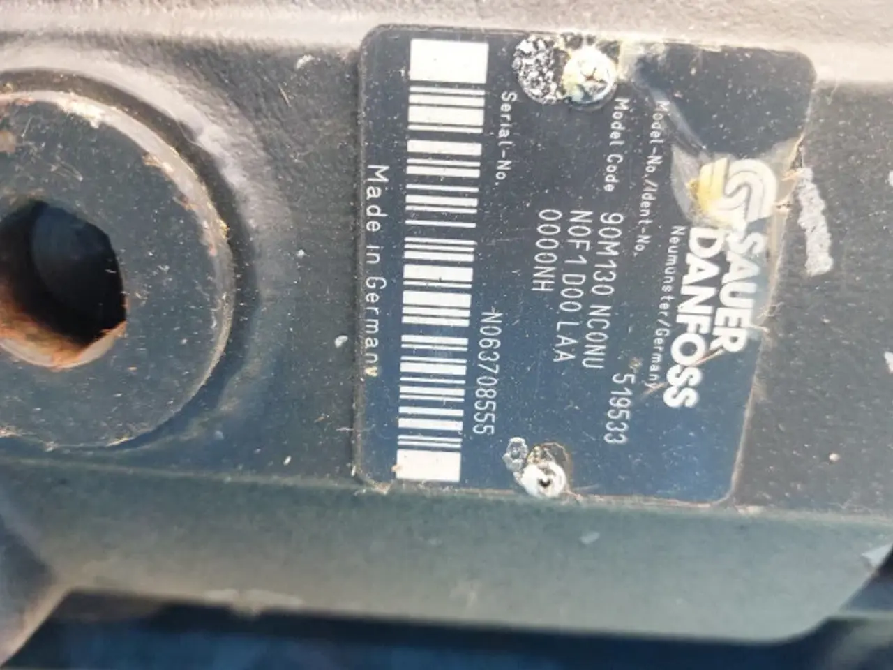 Billede 8 - New Holland CX8090 Hydrostat motor 84819681