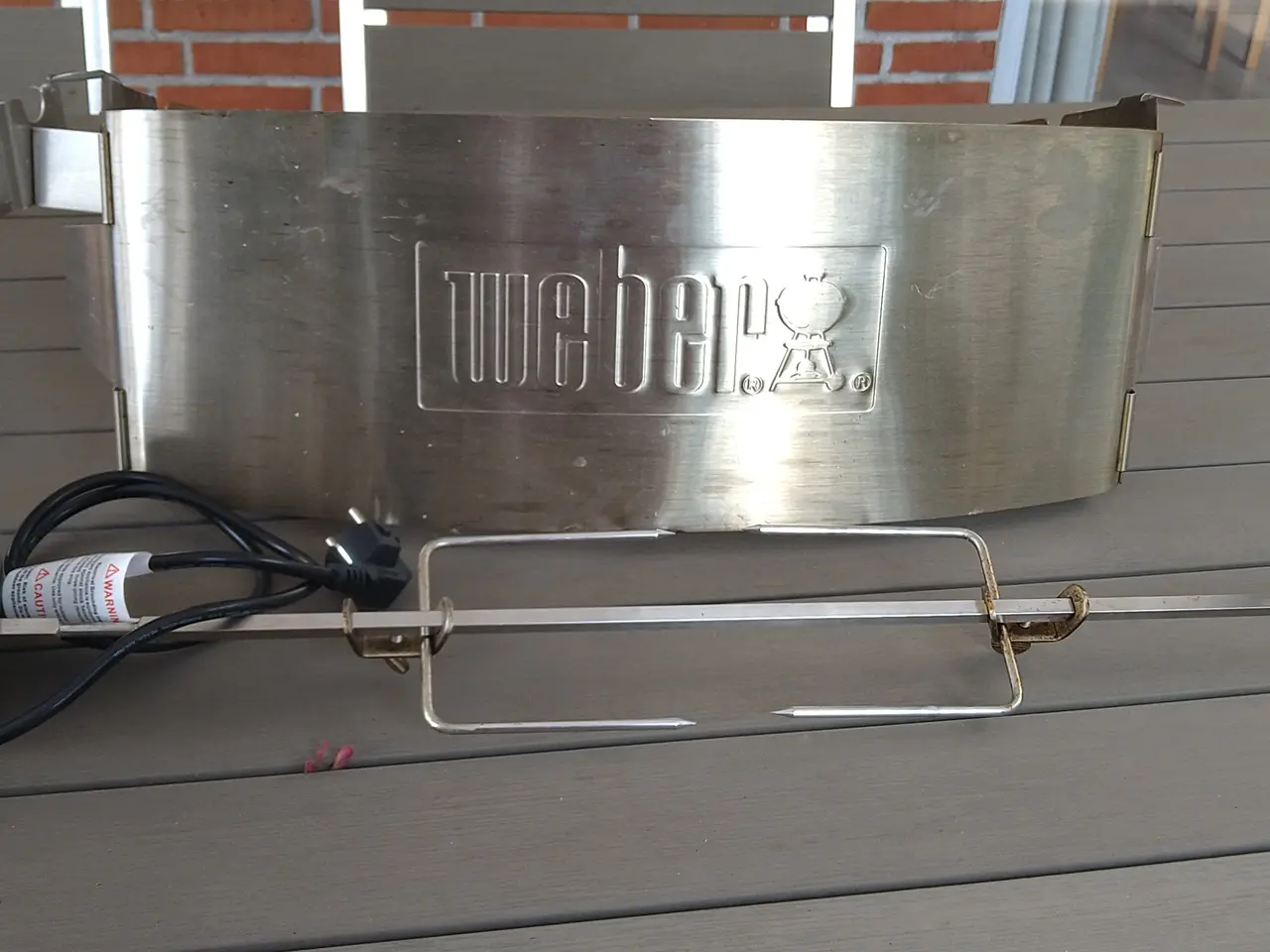 Billede 1 - Rotisserie til weber Q3200