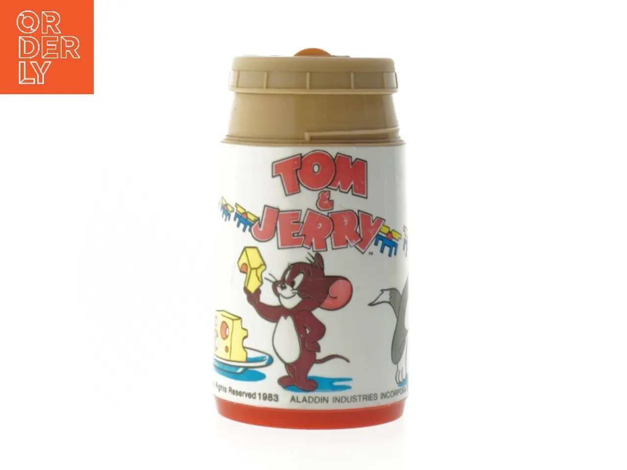 Billede 1 - Termoflaske med Tom & Jerry-motiv fra Aladdin (str. 16 cm)