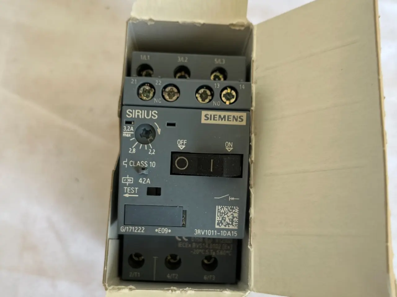 Billede 7 - Siemens 3RV1011-1DA15 Sirius automatsikring