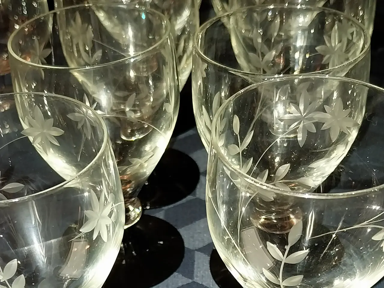 Billede 10 - Gl.  Glas bla. Holmegård