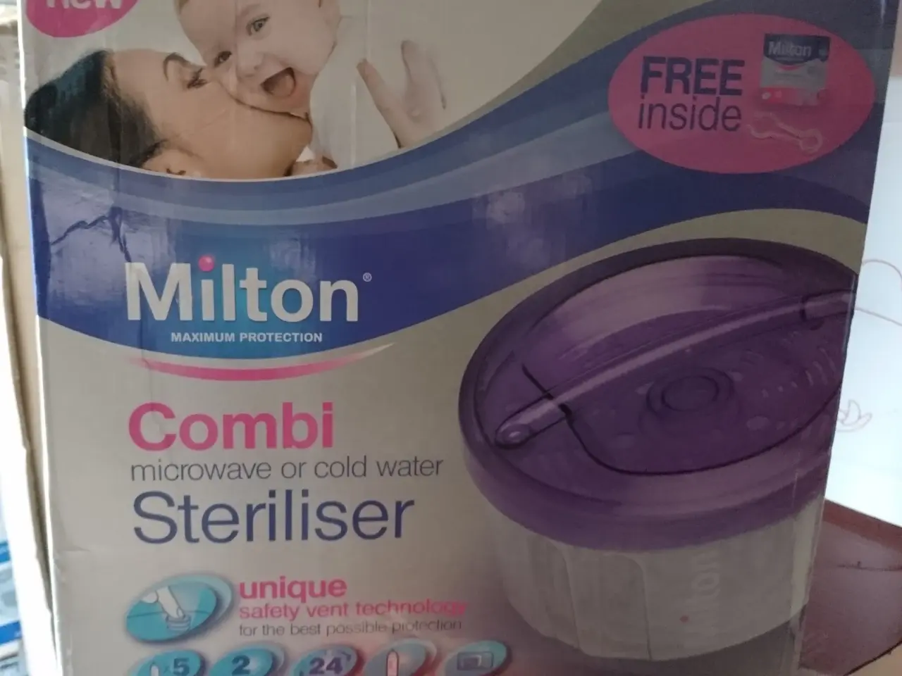 Billede 1 - Milton Steriliser til babyartikler