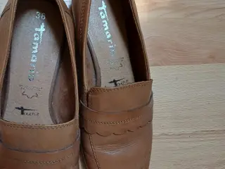 Tamaris cognac farvet 38