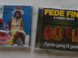FEDE FINN & FUNNYBOYS: 2 CD'er stk. 25 kr.