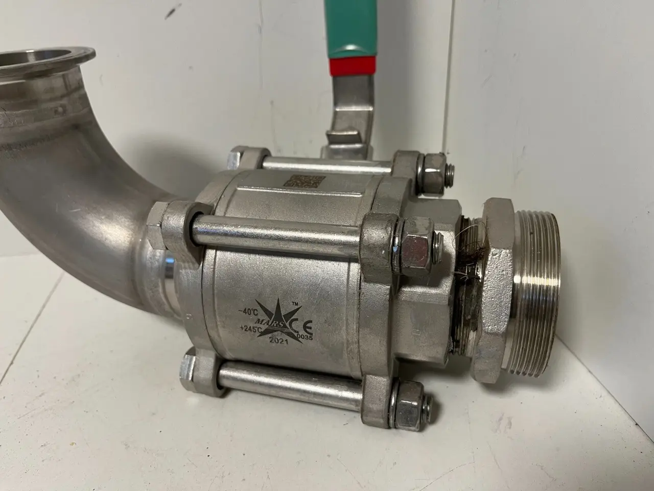 Billede 8 - Stainless Steel Ball ventil DN50 PN63 MARS 90° PN