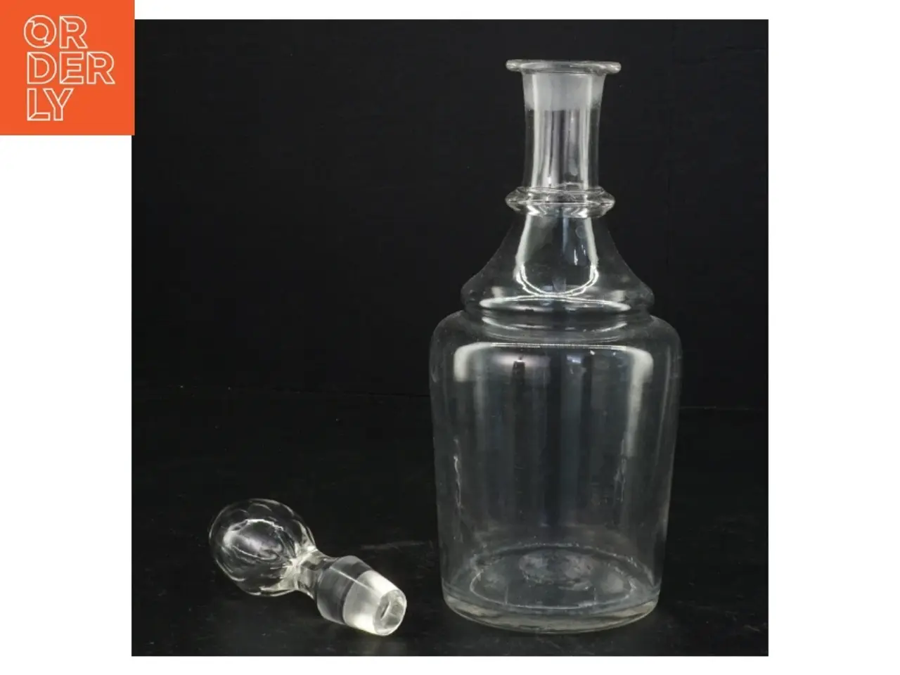 Billede 2 - Glasdekoration med prop (str. 26 x 9 cm)