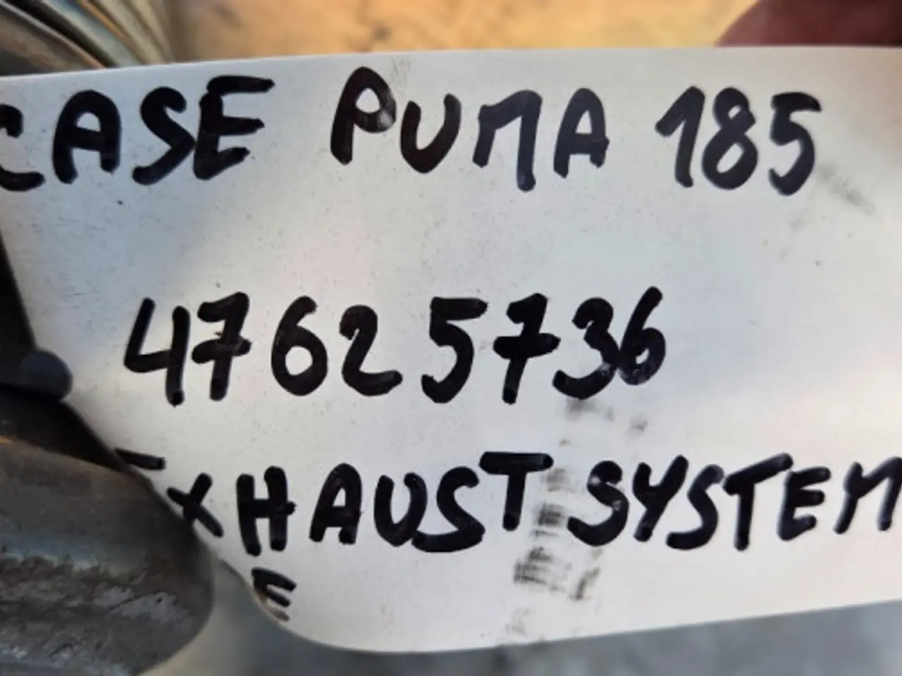 Billede 5 - Case Puma 185 Udstødningsrør 47625736