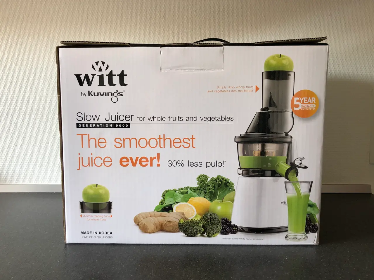Billede 4 - Slowjuicer Witt by Kuvings C9600
