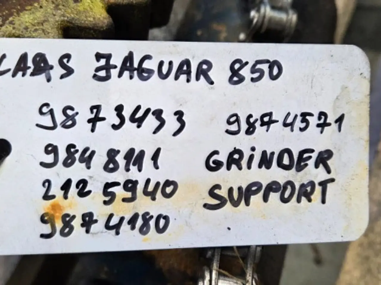 Billede 18 - Claas Jaguar 850 Kværn Støtte 9873433