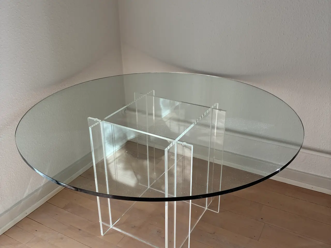 Billede 1 - Elegant glasbord