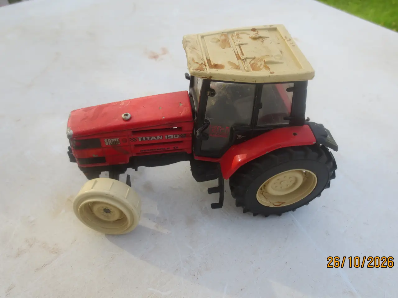 Billede 3 - 1 stk Modeltraktor Same Titan 190