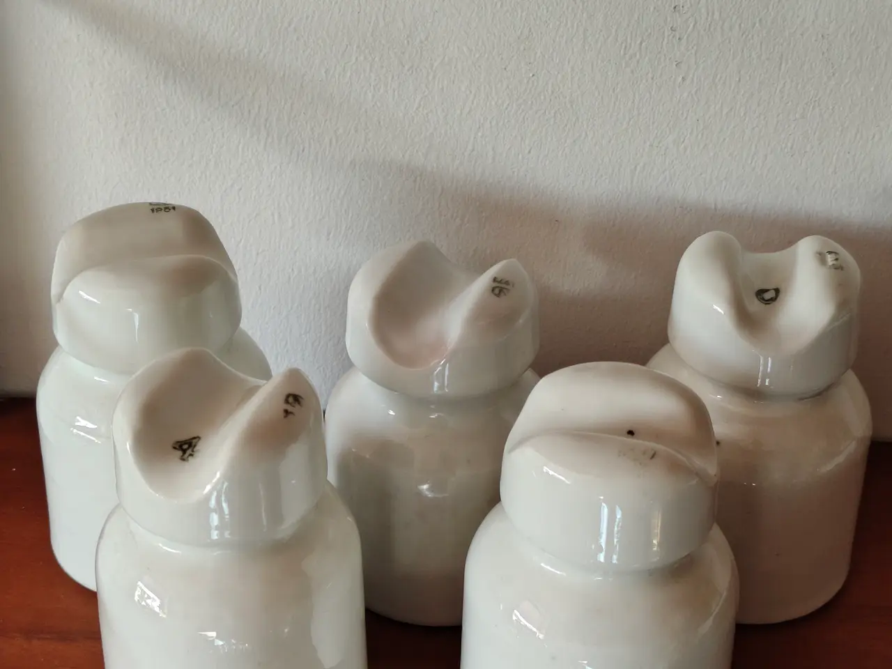 Billede 1 - Flotte porcelæns el-klokker