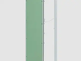Adgangspanel 45 x 85 cm Aluminium og gipsplade