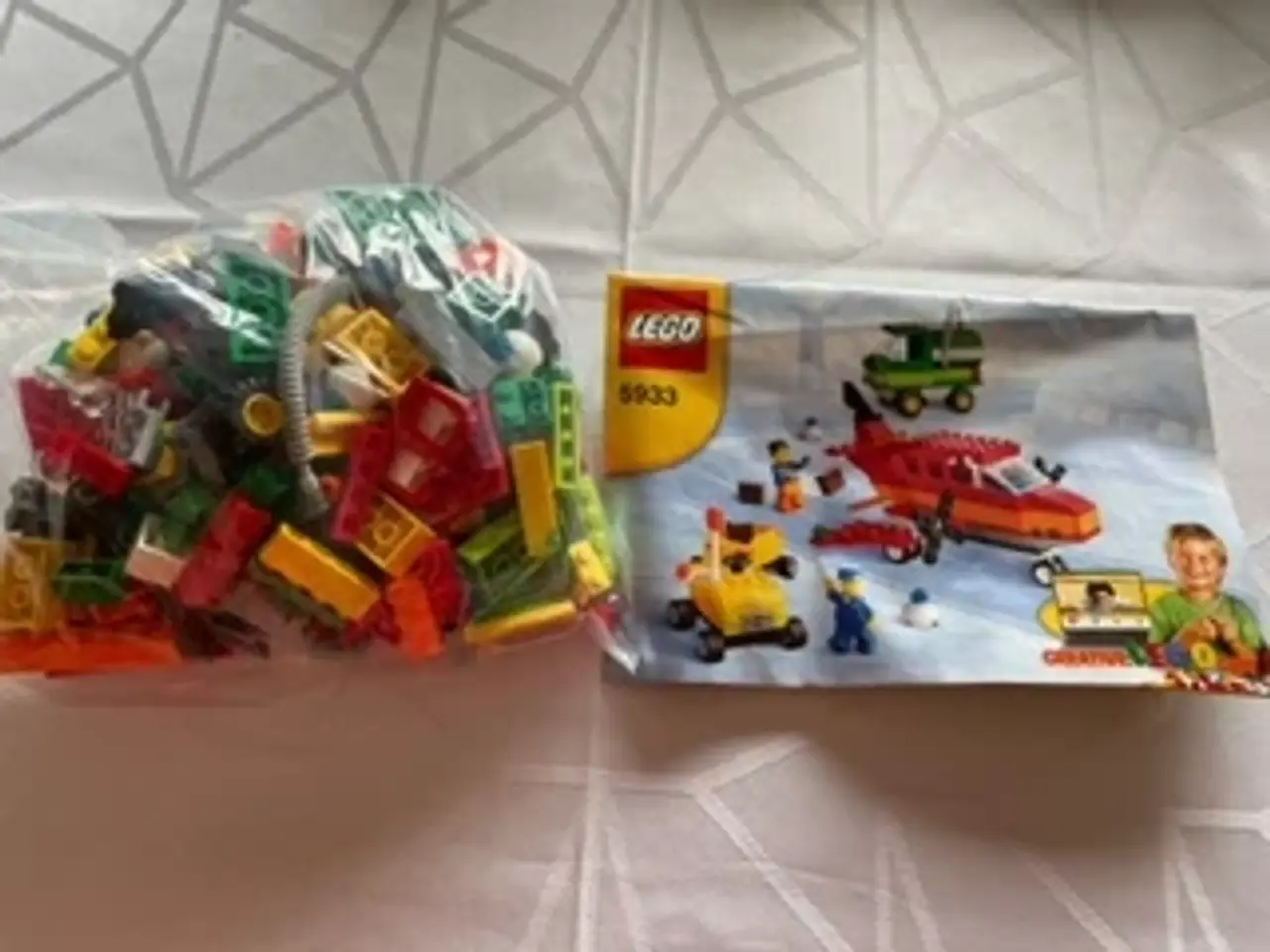 Billede 1 - Lego City 5933 transportfly, bil og tankvogn