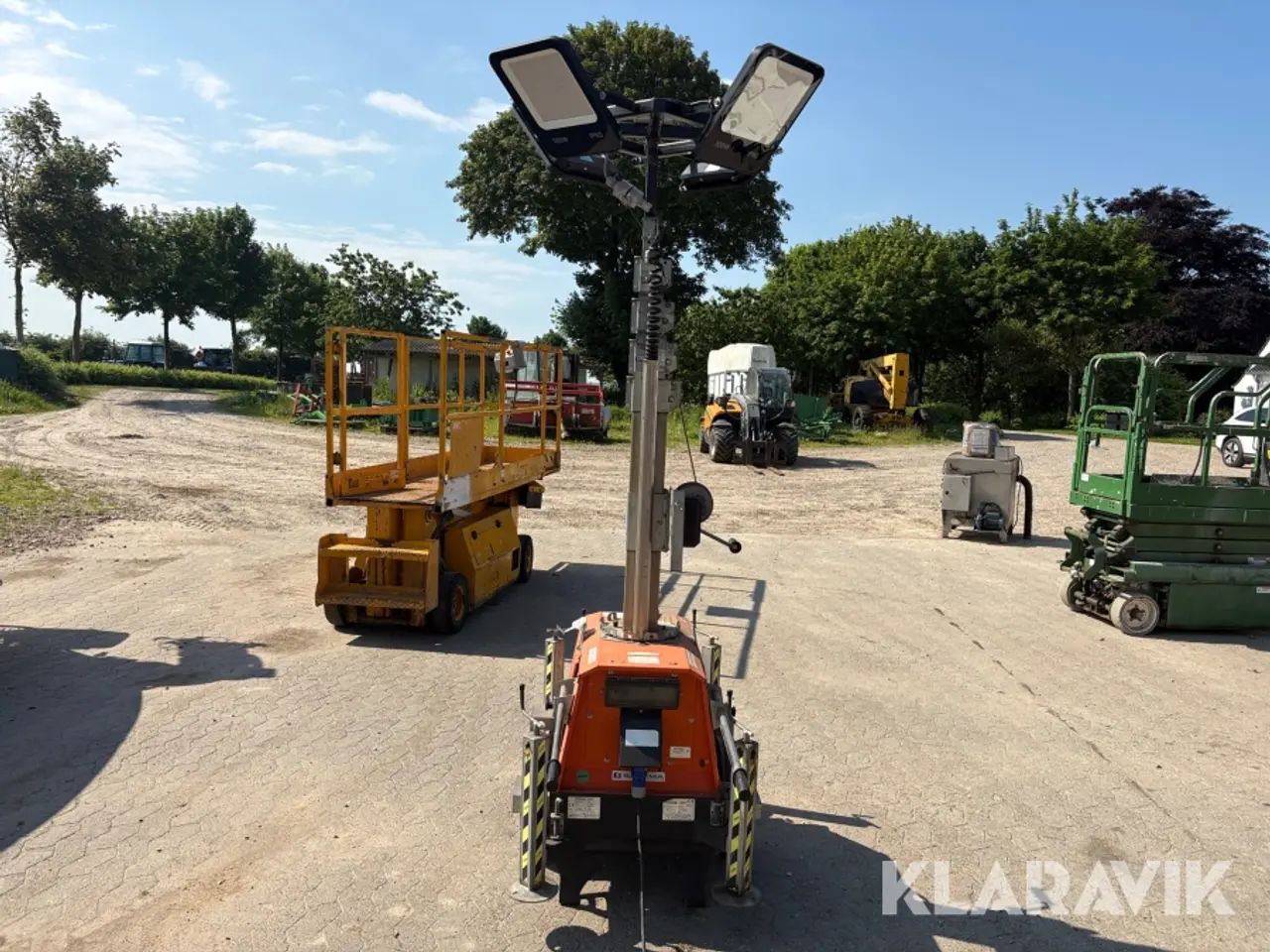 Billede 4 - Lysmast Generac Tower light - 7 meter