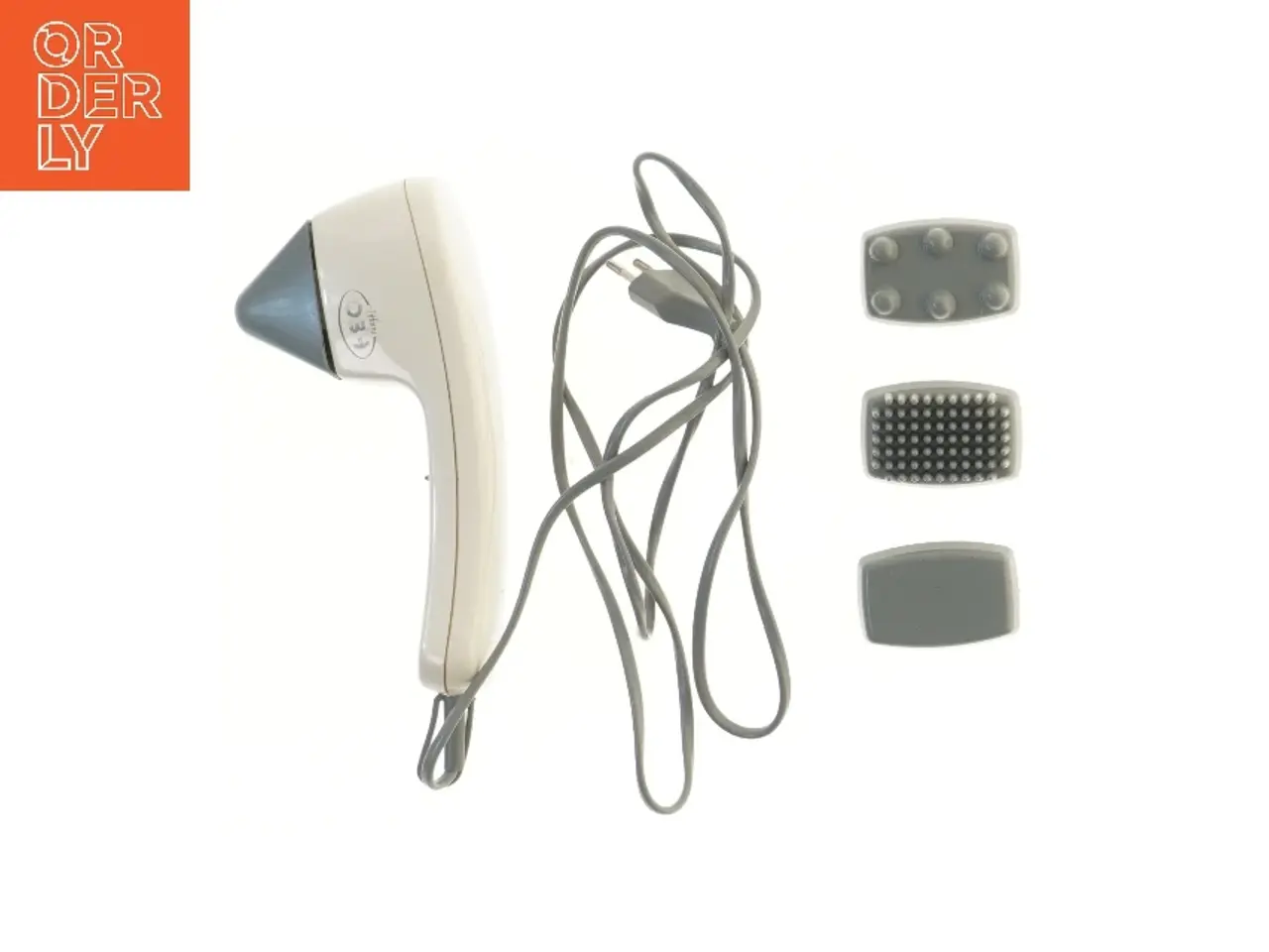 Billede 2 - Elektrisk massageapparat med udskiftelige hoveder fra Obh (str. 23 cm)